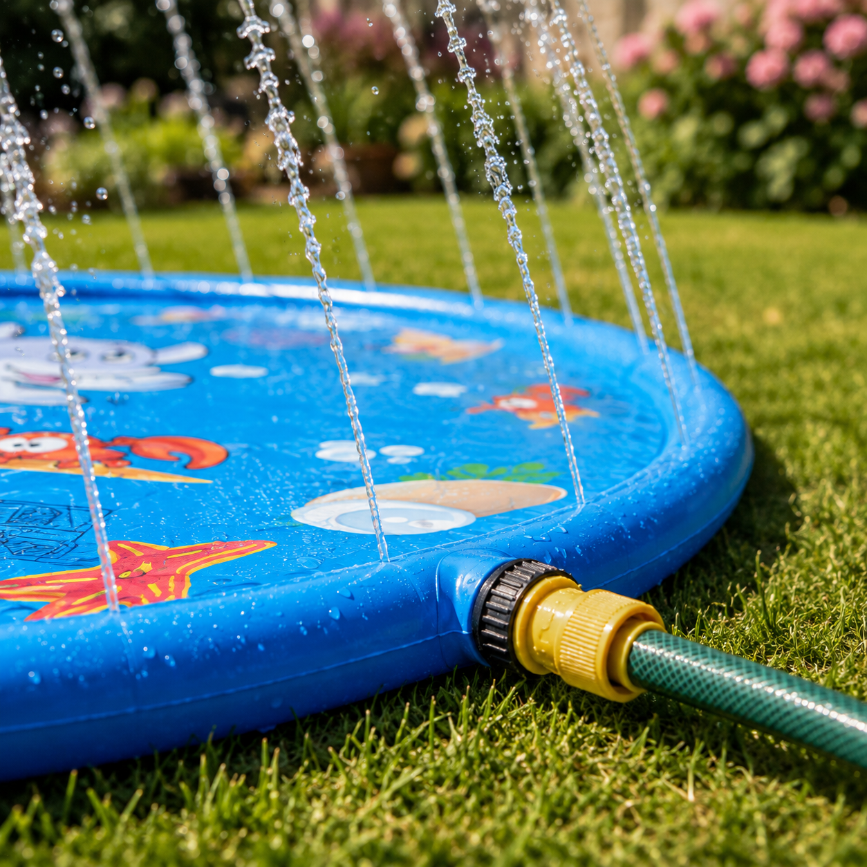 Happysplash - Kindheit passiert nicht vor Bildschirmen, sondern im Wasser und Lachen im Gesicht