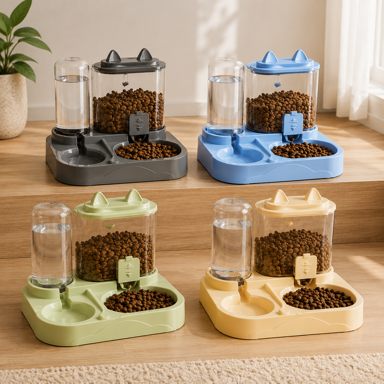 PetFeast™ – Futter und Wasser immer griffbereit